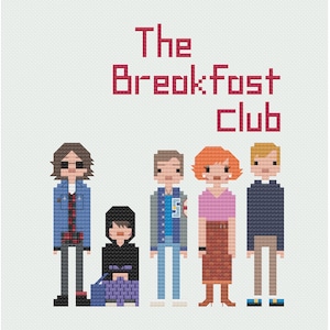 The Breakfast Club parody PDF Digital pattern