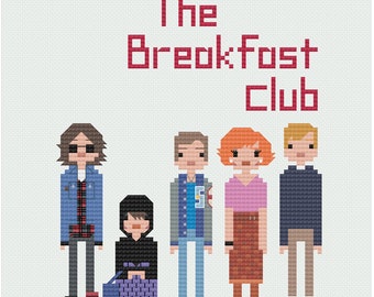 The Breakfast Club parody PDF Digital pattern