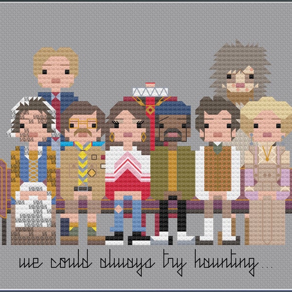 Ghosts parody PDF Digital Pattern