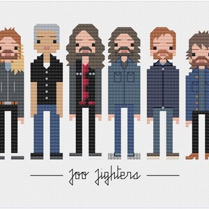 Foo Fighters PDF Digital Pattern image 2