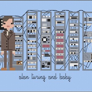Alan Turing PDF Digital Pattern - Etsy