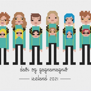 Daoi og Gagnamagnio - Iceland Eurovision 2021 PDF Digital Pattern