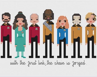 Star Trek Next Generation PDF Digital Pattern