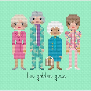 Golden Girls Parody PDF Digital Pattern