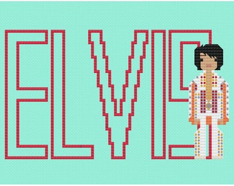 Vegas Elvis PDF Digital Pattern