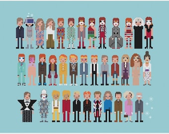 Complete Bowie PDF  digital pattern