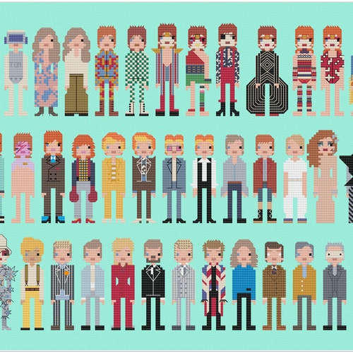 Complete Bowie PDF Digital Pattern Etsy UK