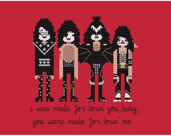 KISS PDF Digital Pattern