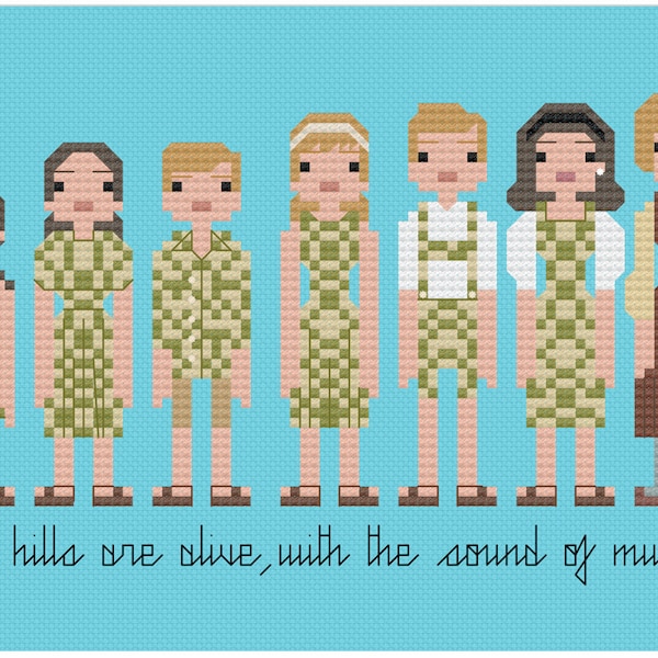 The Sound of Music parodie PDF Digital Pattern