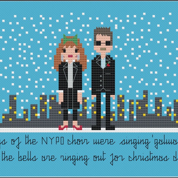 Fairytale of New York PDF digital pattern