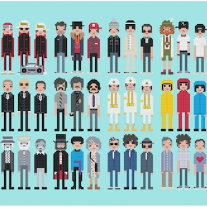 Beastie Boys PDF Digital Pattern