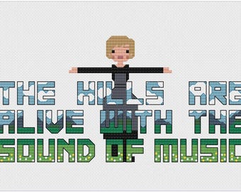 The Sound of Music 1 large blank greeting card