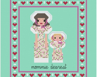 Mommie Dearest parody PDF Digital Pattern