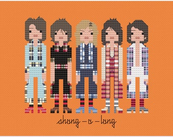 Bay City Rollers PDF Digitales Schnittmuster