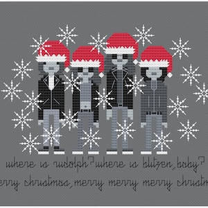 Christmas Ramones PDF Digital Pattern