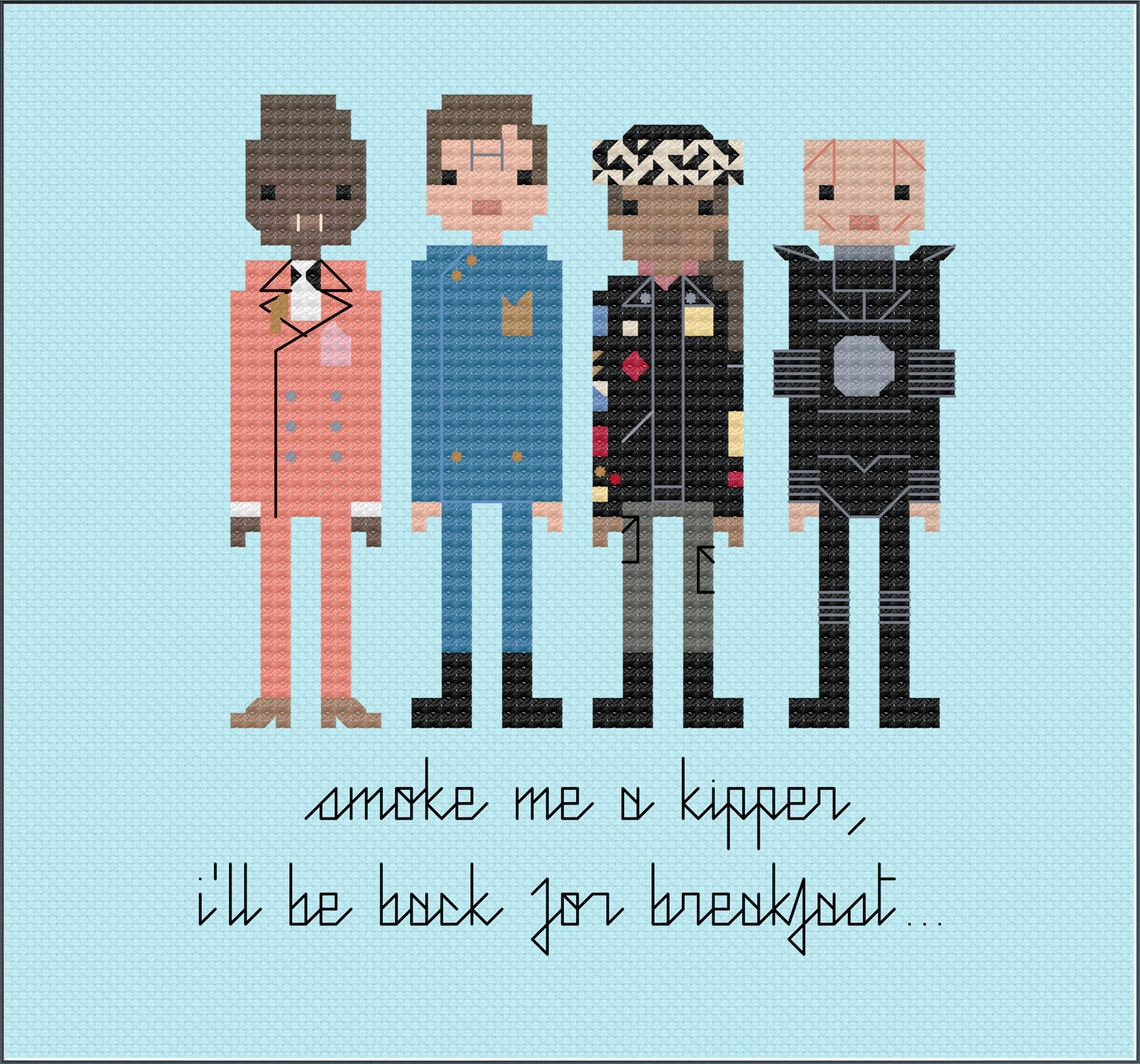 Red Dwarf PDF Parody Digital Pattern - Etsy UK