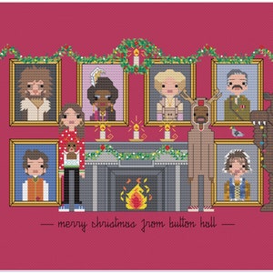 Ghosts Christmas card