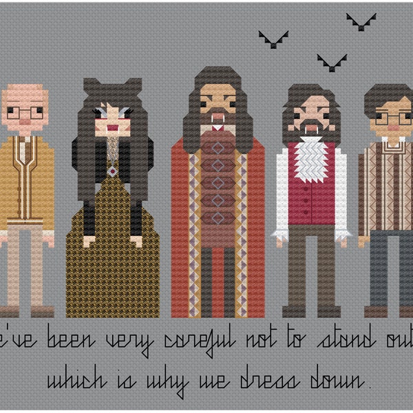 What We Do In The Shadows parody PDF Digital pattern