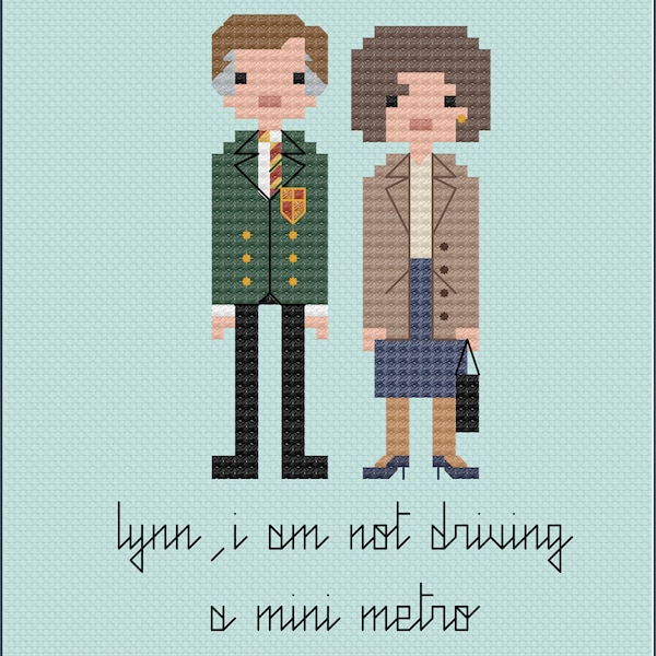 Alan Partridge parody PDF digital pattern