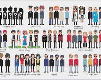 Scottish Bands Part 1 PDF Digital Pattern