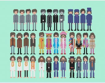 Complete Beatles PDF Digital Pattern