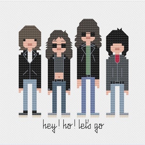 Ramones PDF digital pattern