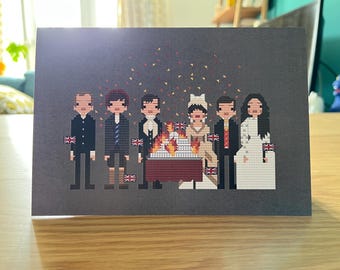 Victoria- The Fall large blank greeting card
