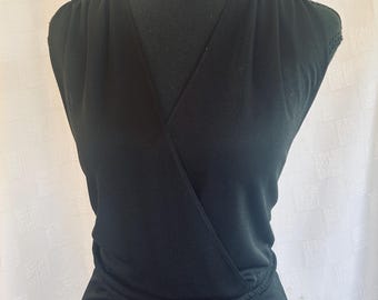 Robe noire vintage Je vous Aime by Nancy Bracoloni
