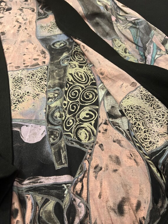 1980’s funky patterned light jacket - image 6