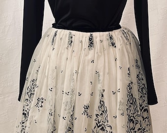50er Jahre Kleid Unterrock