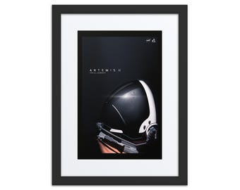 Artemis II - För hela mänskligheten - Visir - Inramad konst