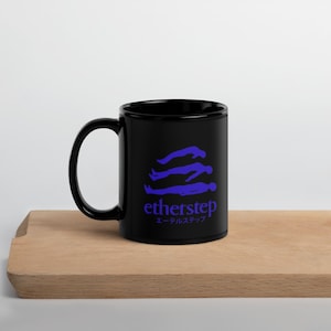 Marathon Game - etherstep - Tazza nera lucida