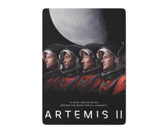 Artemis II spelkort - Besättning