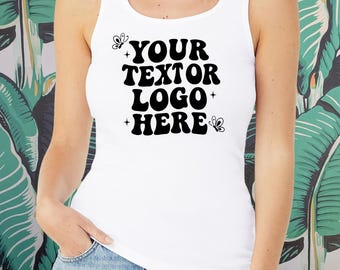 Custom Tank Top for Women, Christmas Gift for Her, Personalized Face Shirt,  Holiday Book Lover and Teacher Gifts, Custom Mom Shirts