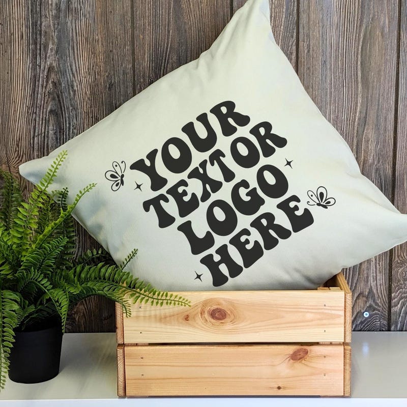Custom Logo Pillows - Etsy