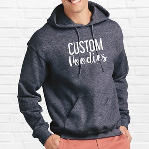 Custom Hoodies Design Your Own Style Personalized Sweatshirts Unisex Graphic Hoodies Customize Prints image 1