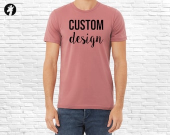Custom Shirts - Create Your Own T-shirts with Personalized Text and Graphics | Cotton