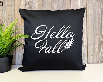 Fall Pillows - Pillow Covers - Graphic Pillow Cases - Handmade pillow cover - Home Decor pillowcases - Home Decoration - Custome made