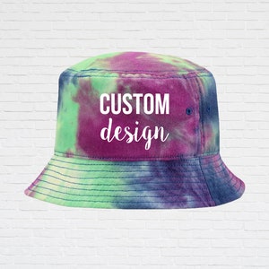 Custom Bucket Hats Personalized Fashion Bucket hat for Women with your own design image 1