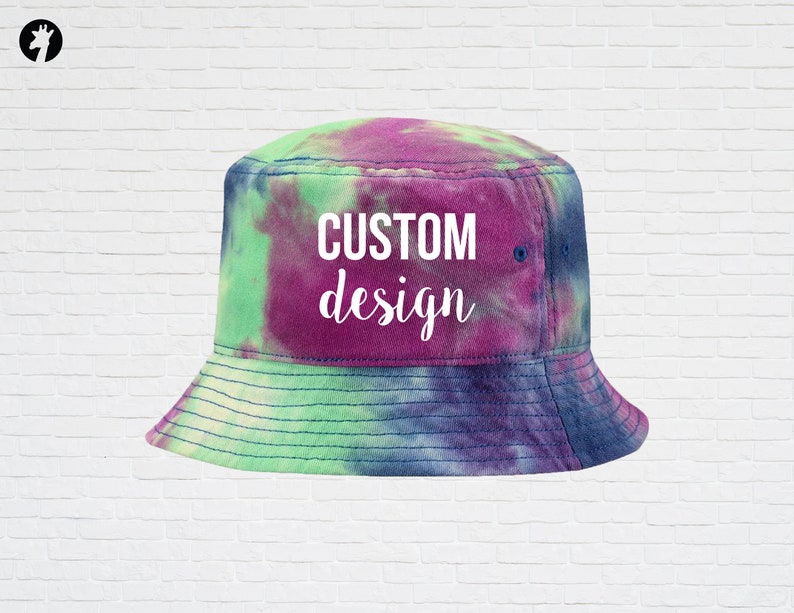 Custom Bucket Hats Personalized Fashion Bucket hat for Women with your own design image 1