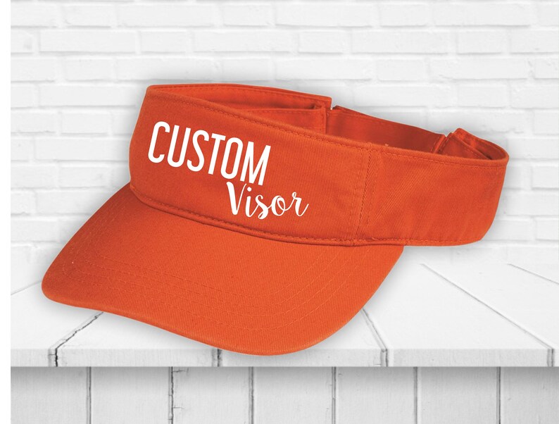 Custom Visor Custom Visor Unisex Custom Caps Custom Hats Etsy