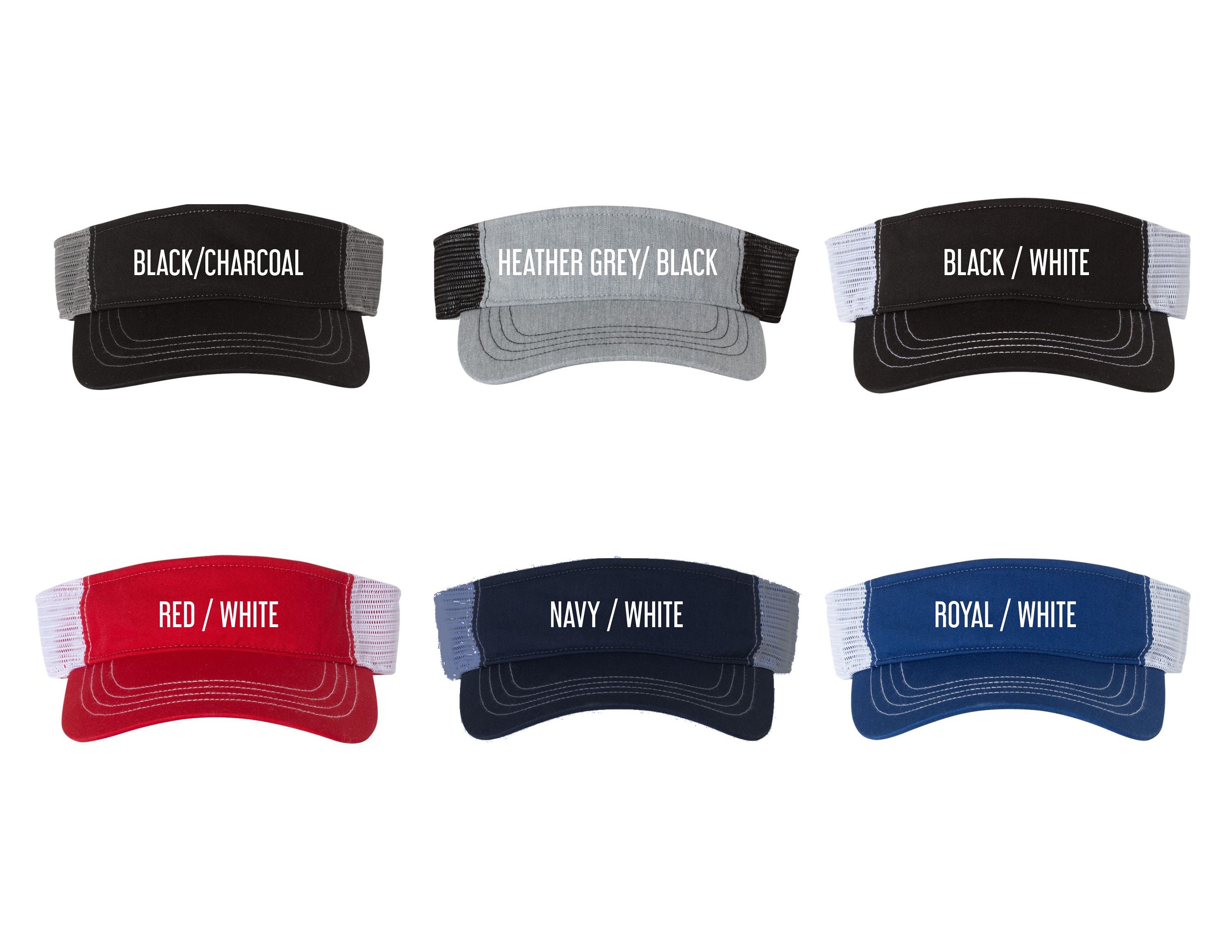 Custom Visor / Trucker Visors / NEW Trucker Visor / Visors Etsy