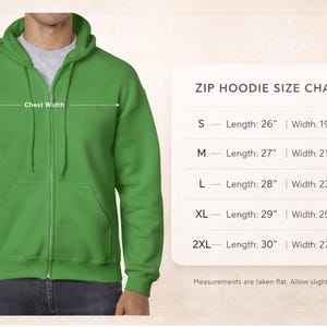 Custom Logo Full Zip Hoodie for Men and Women | Personalized Sweatshirt | Business, Team & Event Apparel | Custom Printed hoodies image 8