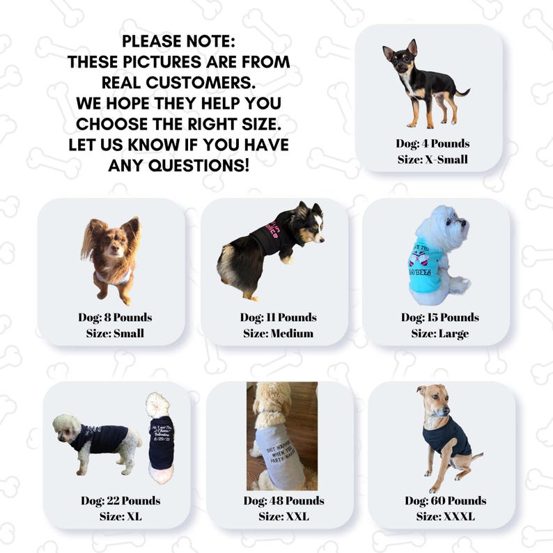 Custom Dog Shirts - Create Your Own Pet Shirts with Personalized Text and Graphics - RUN SMALL Bild 6