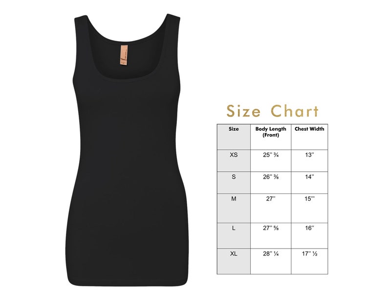 Custom Tank Longer Length Tank Tops Tops for Women Etsy