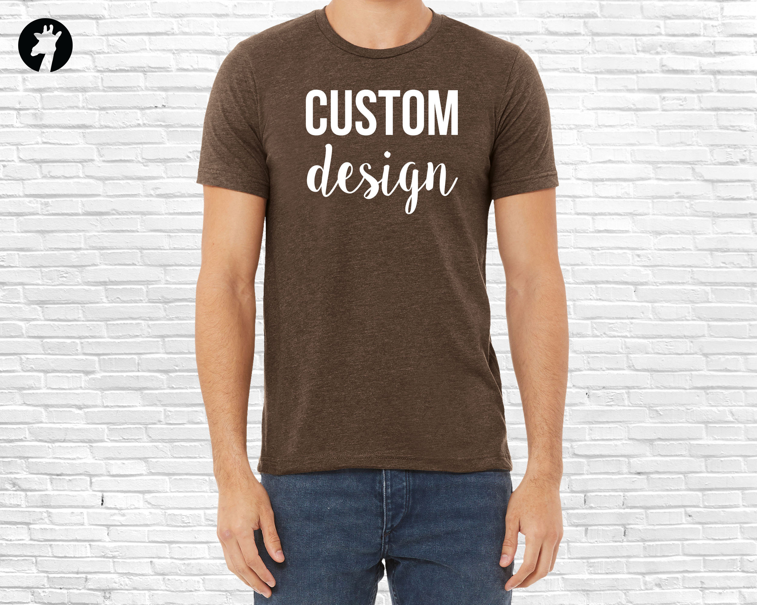 Custom Shirt With Text, Logo or Image, Personalized Tee, Create Your ...
