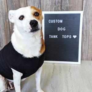 Custom Dog Shirts Create Your Own Pet Shirts with Personalized Text and Graphics RUN SMALL image 2