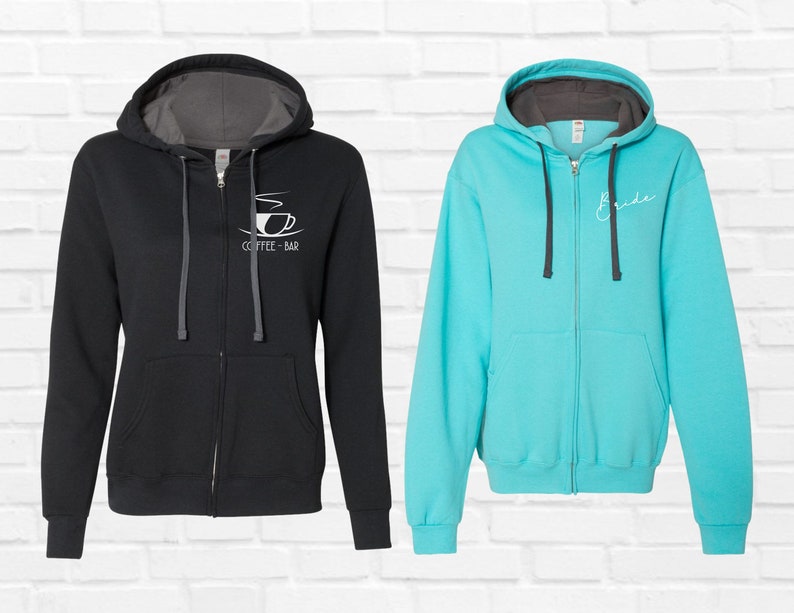 customized zip up hoodies
