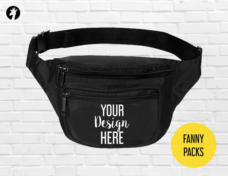 Custom Fanny Packs Fanny Pack Print Personalized Fanny Etsy