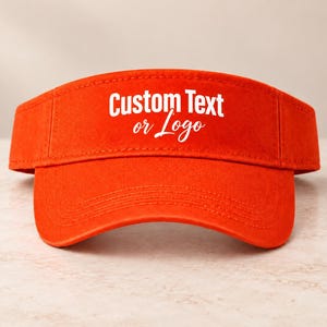 Custom visor - Custom visor Unisex - Custom caps - Custom hats - Custom hat printing - Visors - Visors for women - Heat Vinyl Print